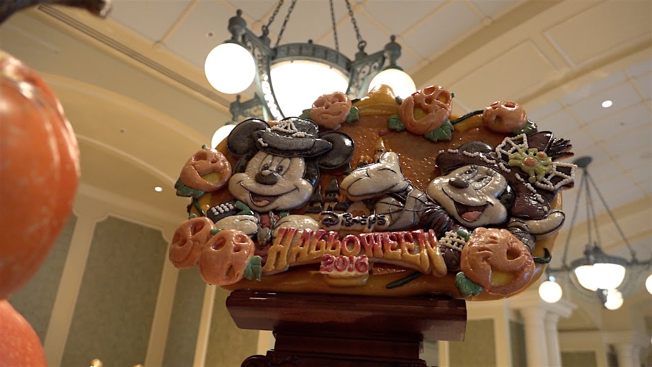 ディズニー ハロウィーン ランチブッフェ シャーウッドガーデン レストラン 16年9月22日 ディズニーランドホテル Youtube