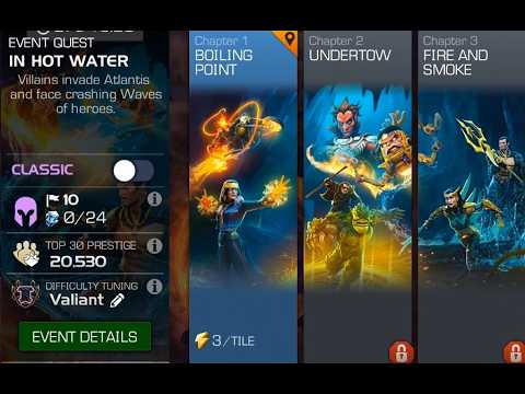 Marvel: Contest of Champions - In Hot Water Event Quest [Story]