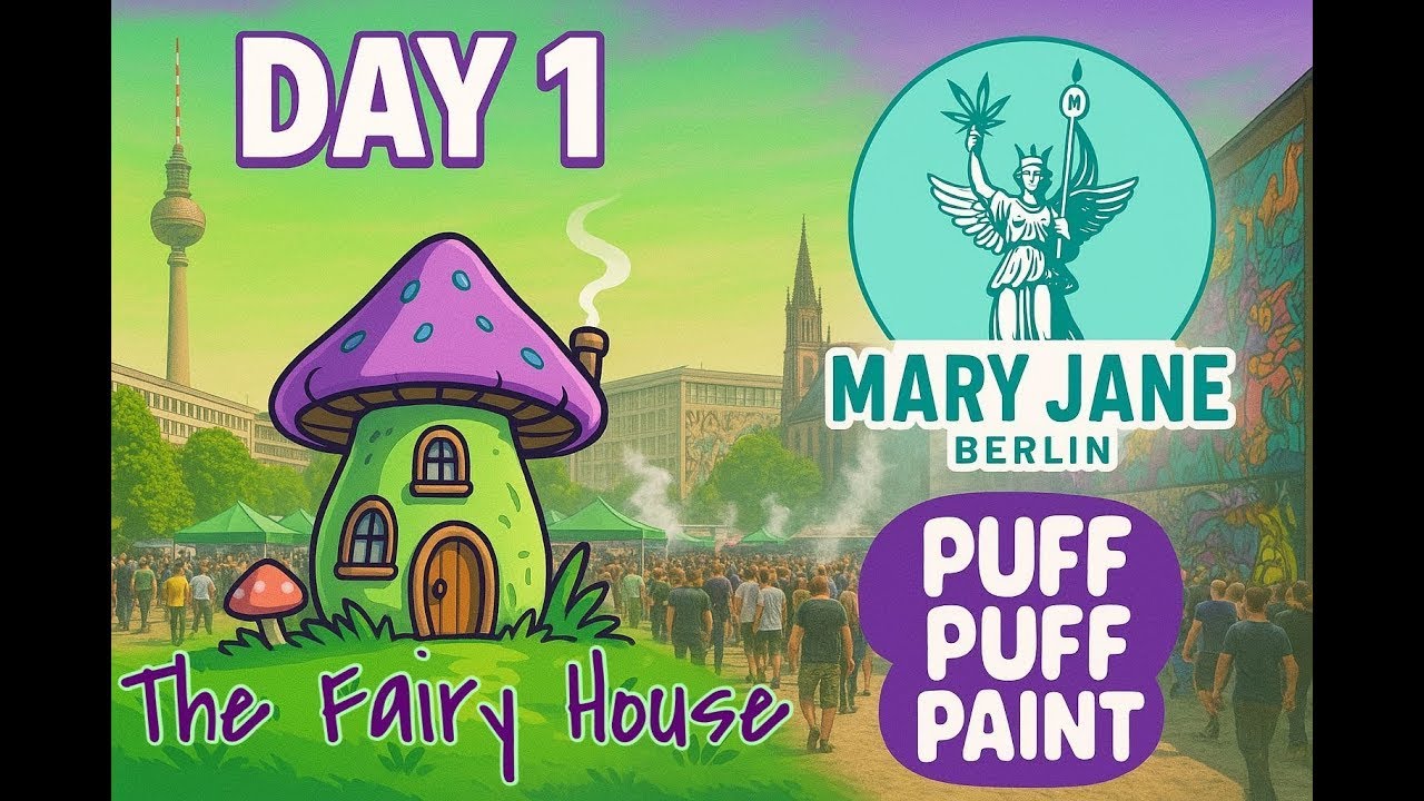 Mary Jane Berlin 2025 walkthrough | Puff Puff Paint Day 1