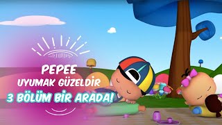 Pepee - Uyumak Güzeldir Leliko Ve Pisi İle 3 Bölüm Bir Arada Düşyeri