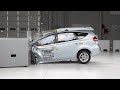 2015 Prius v driver-side small overlap IIHS crash test