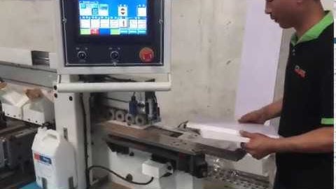 Automatic edge banding machine HC468J (corner rounding,pre-milling) (2019)
