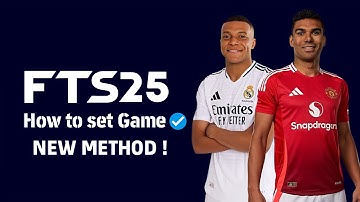 HOW TO extract and setup FTS 25 mobile with this simple steps FTS 2025 set Game #FTS25