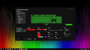 How to: Use the Razer chroma configurator