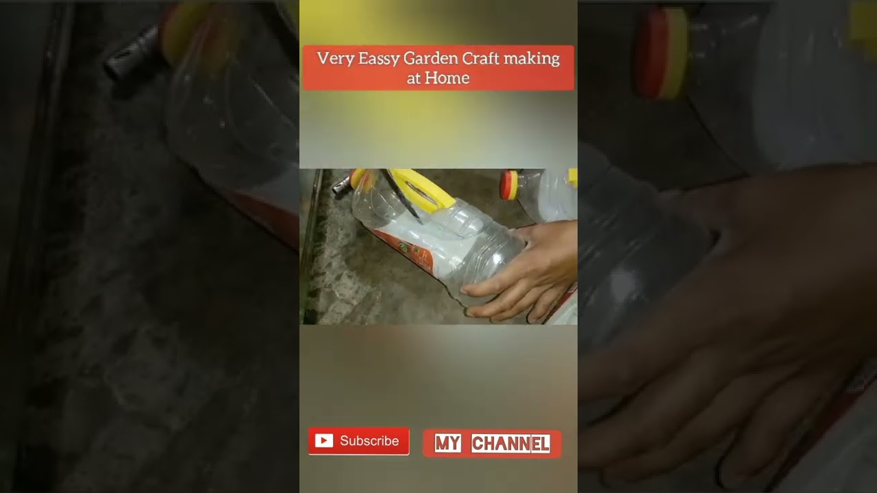 आप भी बनाऐ।Garden Craft