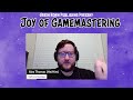 The joy of gamemastering building a superhero setting together