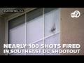 SEE IT| Shootout in DC's Hill East neighborhood shatters windows, hits bunk bed