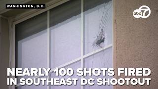 Nearly 100 Shots Fired In Southeast Dc Shootout