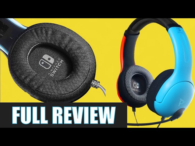 Nintendo Switch PDP LVL 40 Wired Headset REVIEW