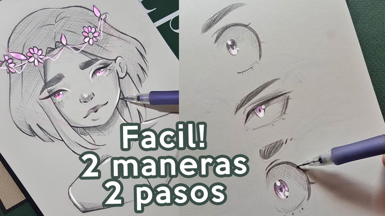 Featured image of post Como Dibujar Ojos Anime Paso A Paso A Lapiz Facil como aprender a dibujar personas a l piz paso a paso