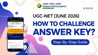UGC NET June 2026 Provisional Answer Key Challenge Process in English National Testing Agency