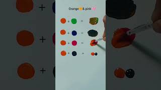 8 Vibration colours shads mixing together 🎨 #colour mixing #paintmixing#art#colors #shorts
