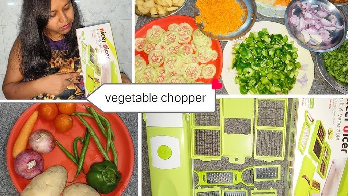 Would you like to cut and chop your vegetables conveniently and easily?  With the Böerner vegetable slicer you can quickly and easily cut vegetables  of all kinds to the desired size.