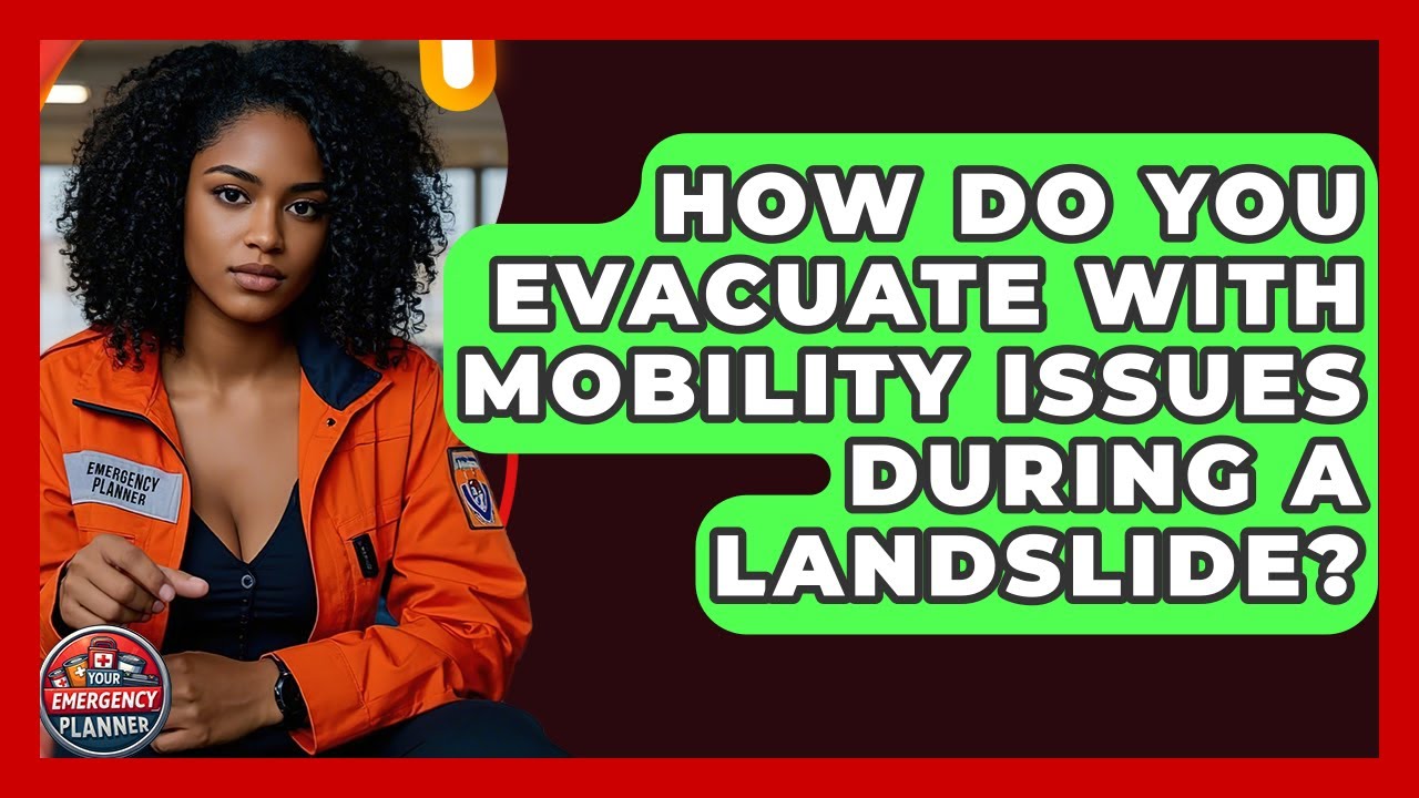 How Do You Evacuate With Mobility Issues During A Landslide? - Your Emergency Planner
