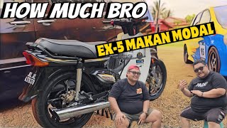 HOW MUCH BRO EX-5 MAKAN MODAL!!!