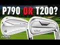 Titleist T200 vs TaylorMade P790 | 2021 Golf Irons Comparison