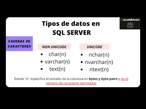 ¿NCHAR, NVARCHAR O NTEXT? Elige Correcto | MySQL YA