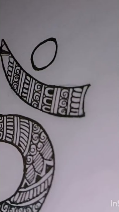 Om mandala art🔥✨#short #viral #om #mandala #viralvideo