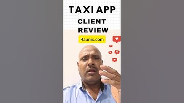 Taxi app Client Review Mobile app development Raunix | Taxi app happy client