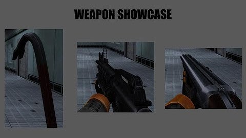 Half Life Expanded Arsenal weapon showcase