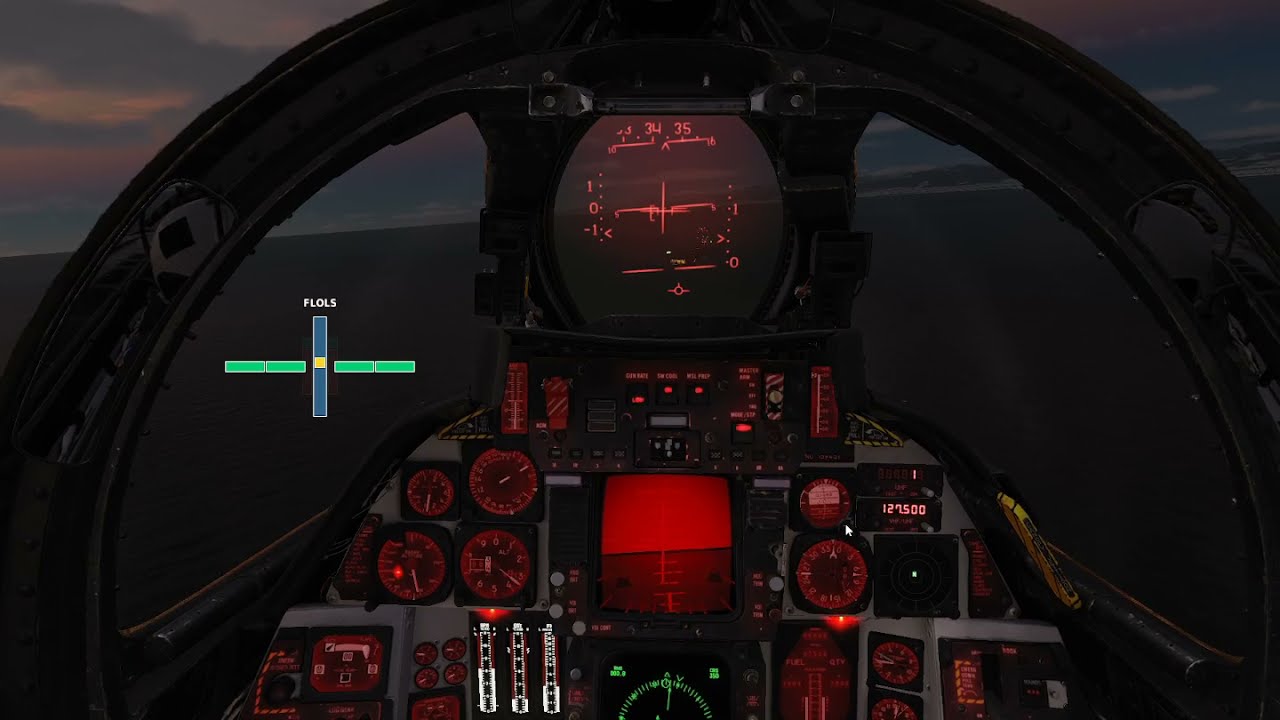 4 WIRE ICLS TRAP / F-14B