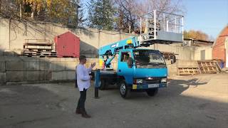 видео Заказать аренду автовышки 45 метров в Москве