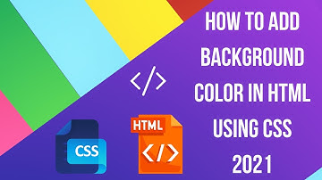 html background color change | How to change the background colour of a webpage in HTML(2021)