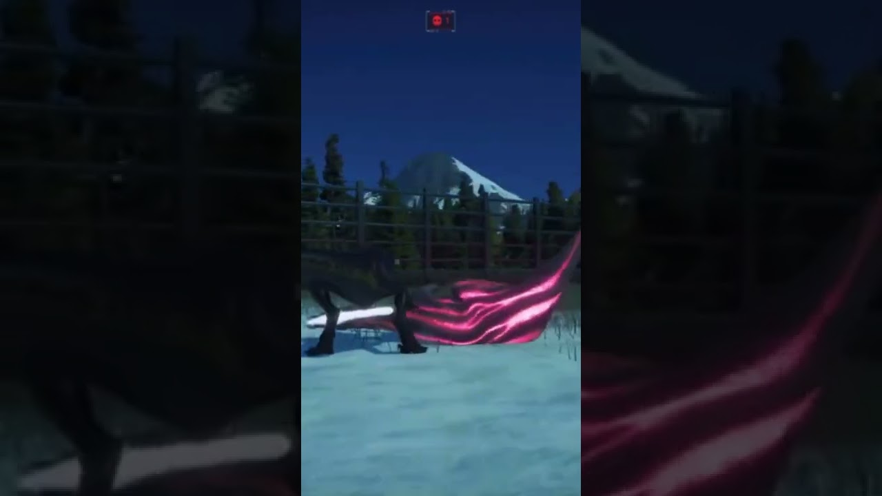 Indoraptor HUNTS DOWN the glow in the dark para