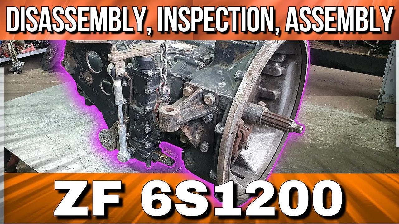NEFAZ Bus Transmission Repair – ZF 6S1200 Fix