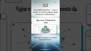 #Foucault #VigiarEPunir #Filosofia #Sociologia #Panoptismo #teoria  #ResumoDeLivros #MichelFoucault