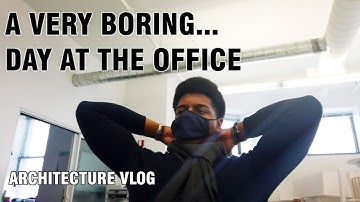 Busy day at an Architecture firm | A Day in the Life | Architecture vlog 2020|| Benny Mannequin