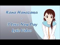 Kana Hanazawa - I Love New Day (Romaji Lyric Video)
