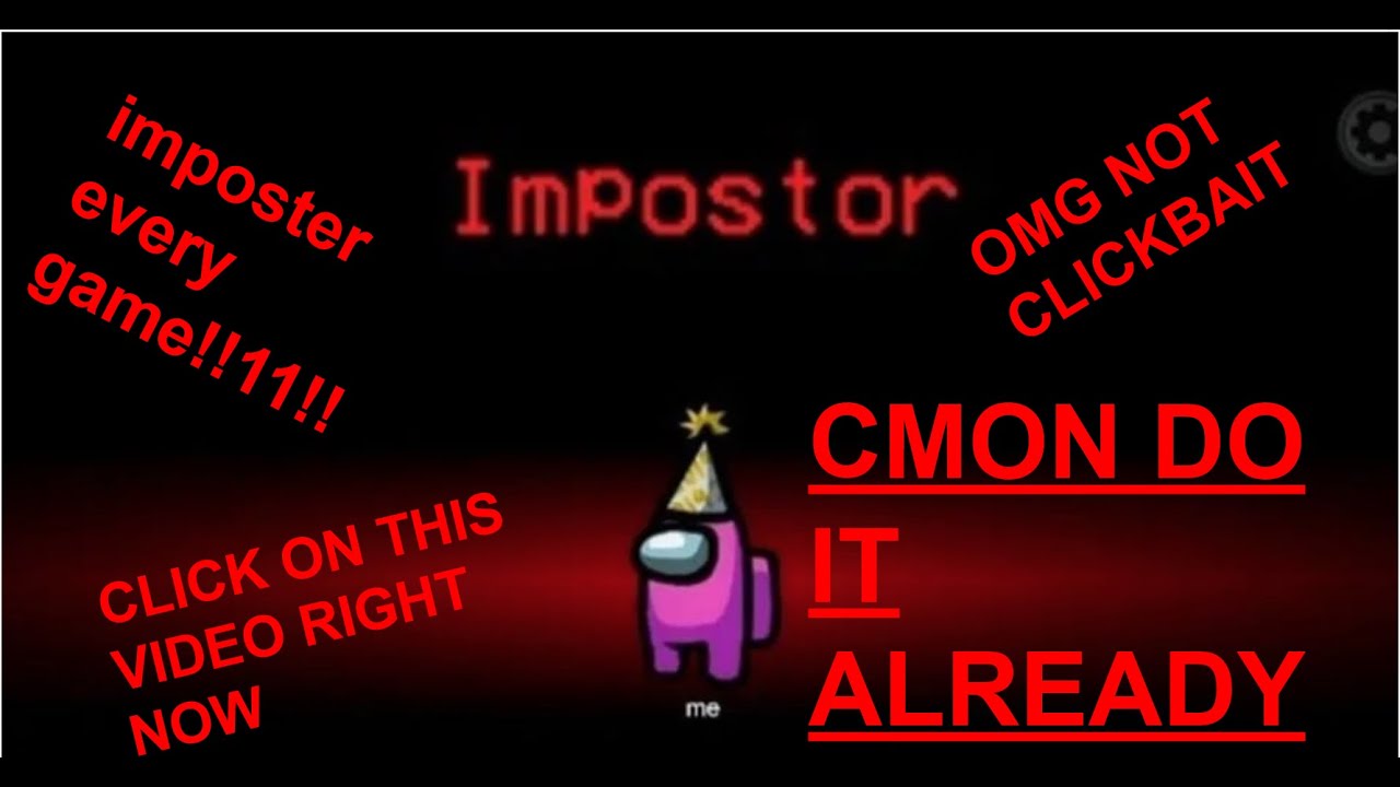 how to get imposter every game in among us!!!! - YouTube