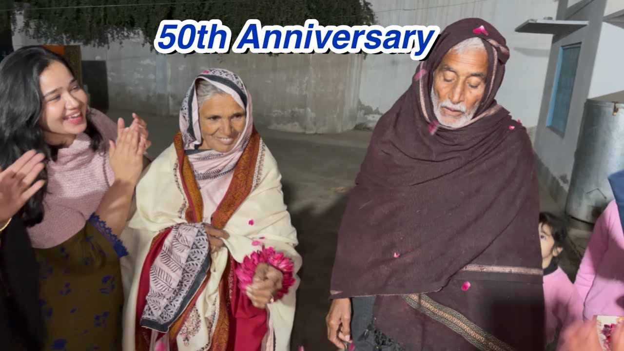 50-летний юбилей | Первое празднование | Радостная атмосфера в деревне