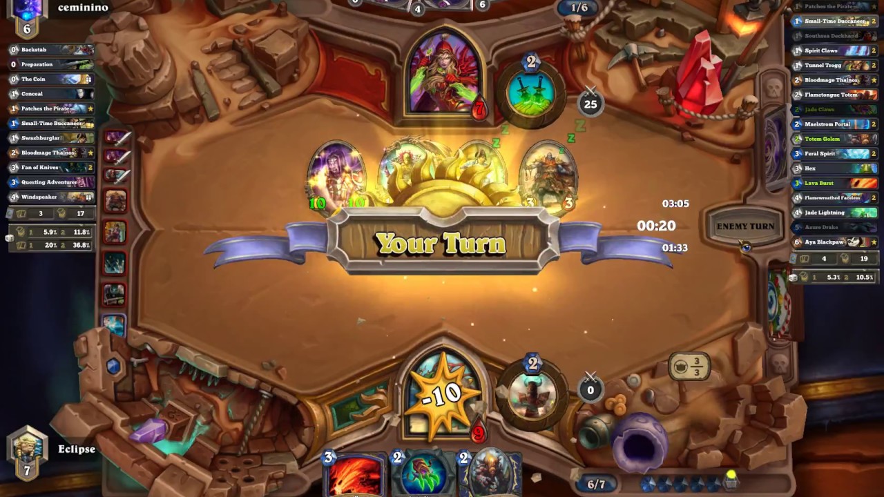 Aggro Shaman #9 [Gadgetzan] [S34]