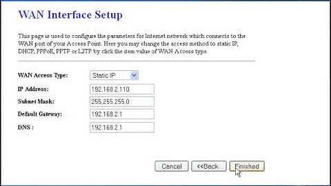 Procedure on how to configure Static Connection in WR-NET-016-LO using Windows XP