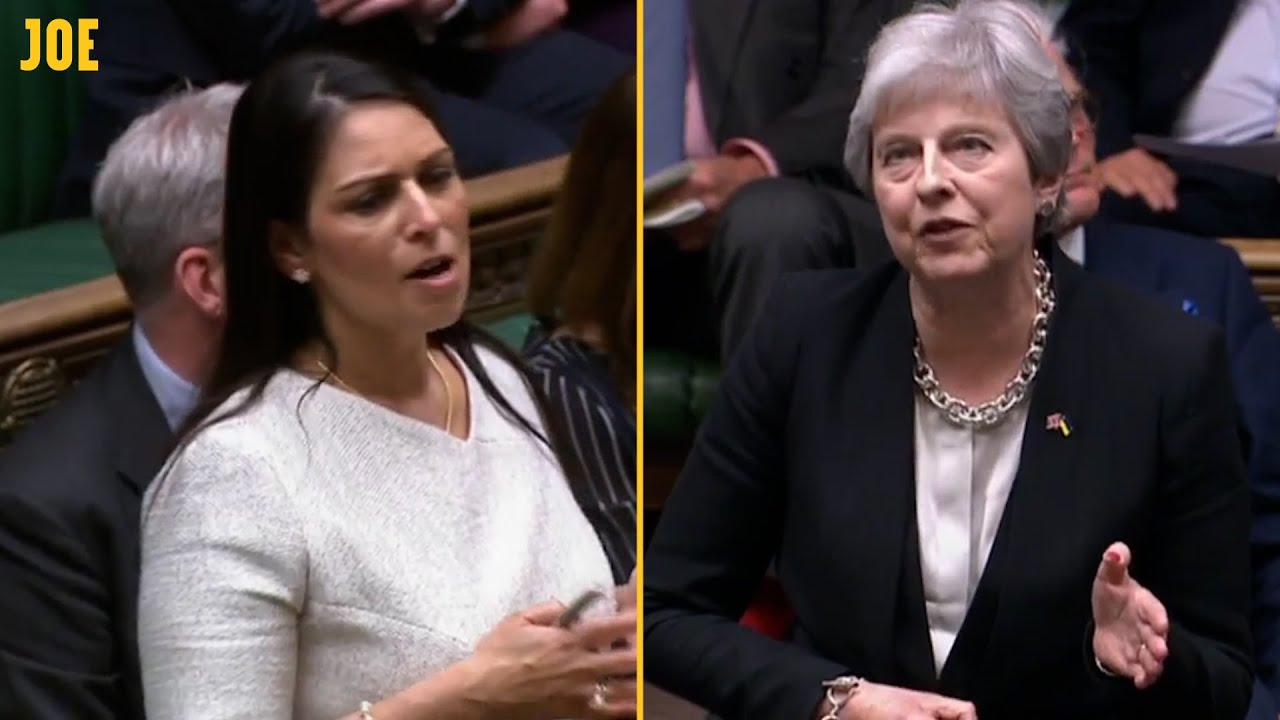 Прити Патель ссорится с Терезой Мэй и депутатами Лейбористской партии из-за политики в отношении ...