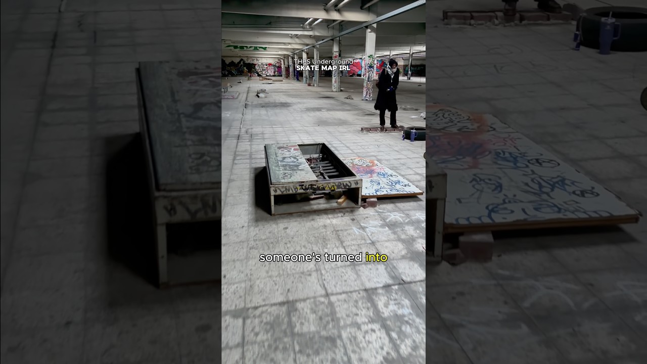 Скейтпарк Tony Hawks Underground в реальной жизни