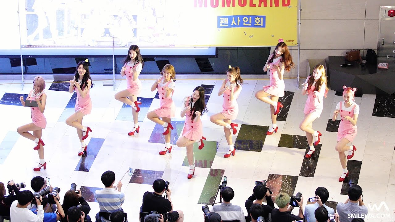 170901 모모랜드 (MOMOLAND) '꼼짝마' high-angle 4K 직캠 @여의도 팬사인회 4K Fancam by -wA-