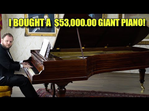 I Bought a $53,000 Piano! Chopin's favorite!