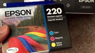 🏳️‍🌈Best Epson Printer Ink for Epson XP-420 for Printer Ink Cartridge 220 220XL