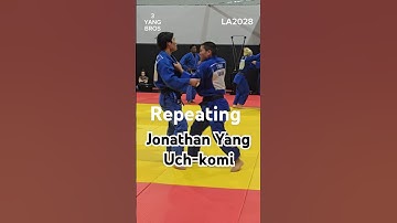 🚀Jonathan Yang repeating Judo technic Uchi-komi  to make stronger 💪 and competent. Joshua Yang