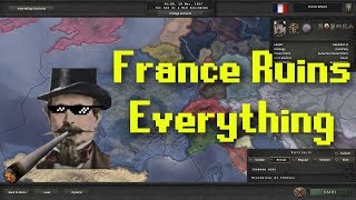 Hearts of Iron 4 | End of a New Beginning Mod | France Ruins Everything