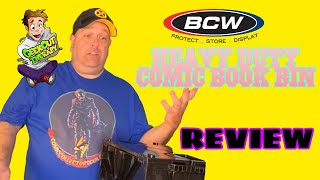BCW Heavy Duty Comic Book Bin REVIEW
