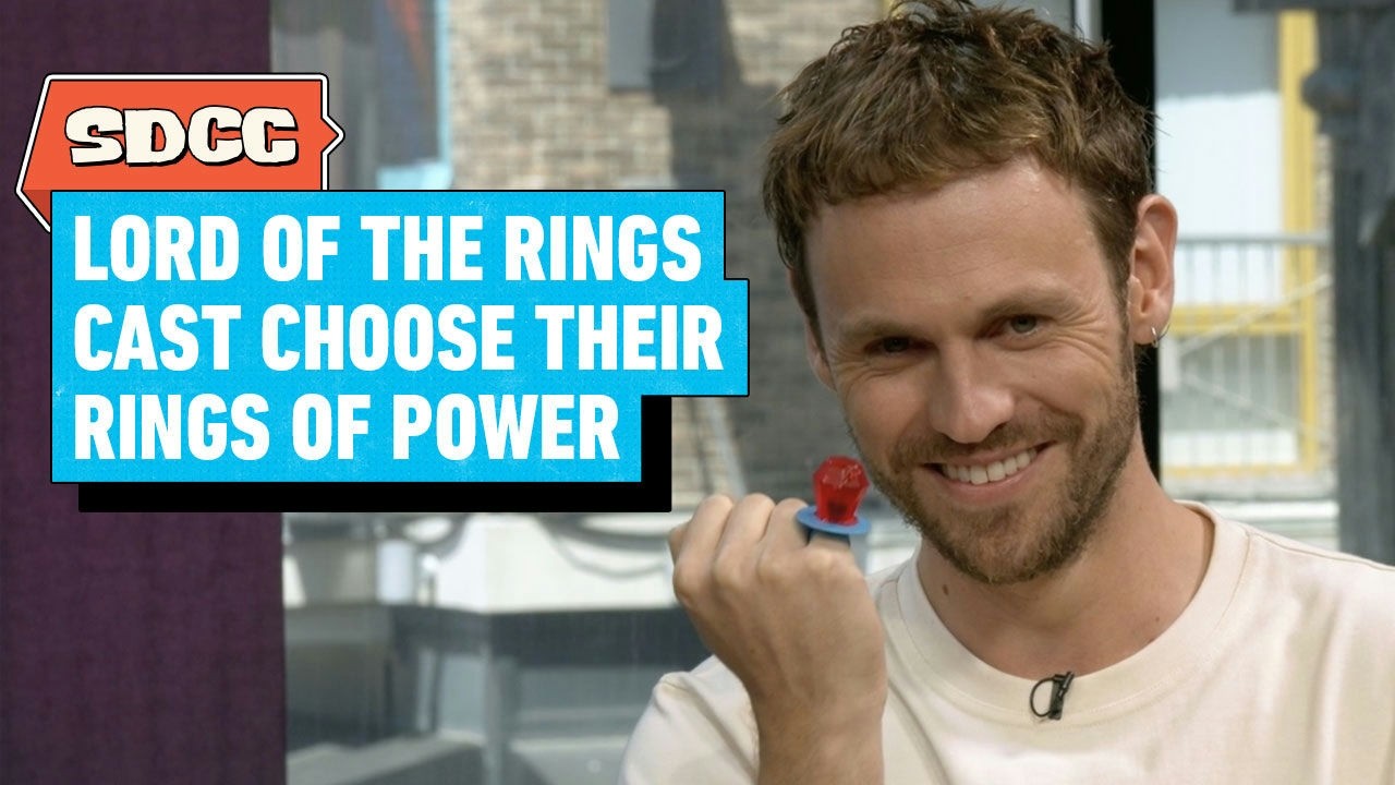 The Lord of the Rings: The Rings of Power Cast Get Their Own Rings of Power | Comic Con 2026