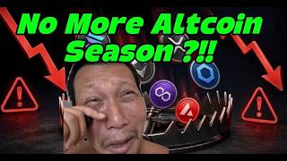 No More Altcoin Season?!Alts will only run on a few blockchains? #BTC #crypto #trading #Altcoin #ETH