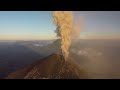 Volcán de Fuego Erupts With Lava and Ash