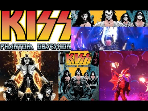 KISS new comic book series Phantom Obsession announced..!