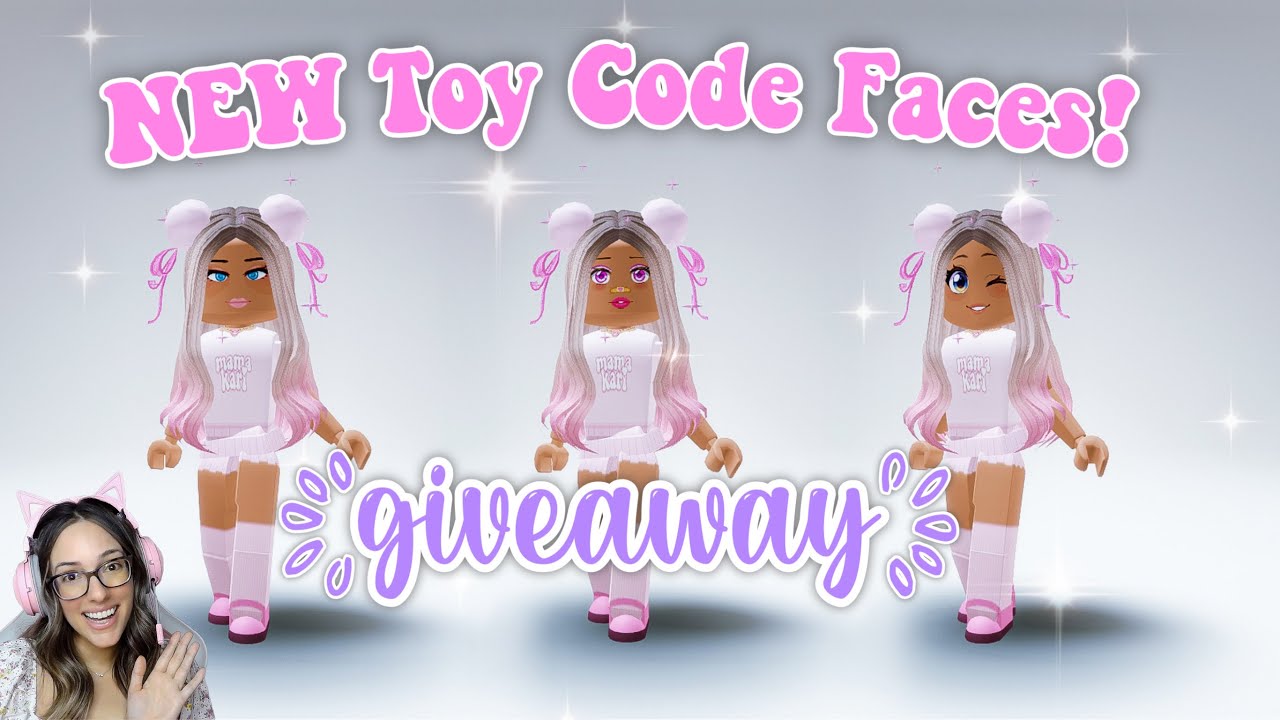 New Toy Code Faces Plus Toy Code Giveaway Roblox Youtube
