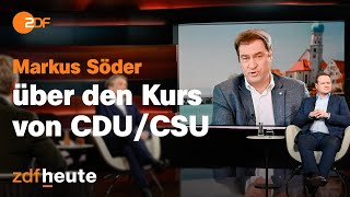 Wer wird Kanzlerkandidat der CDU/CSU? | Markus Lanz vom 06. April 2021